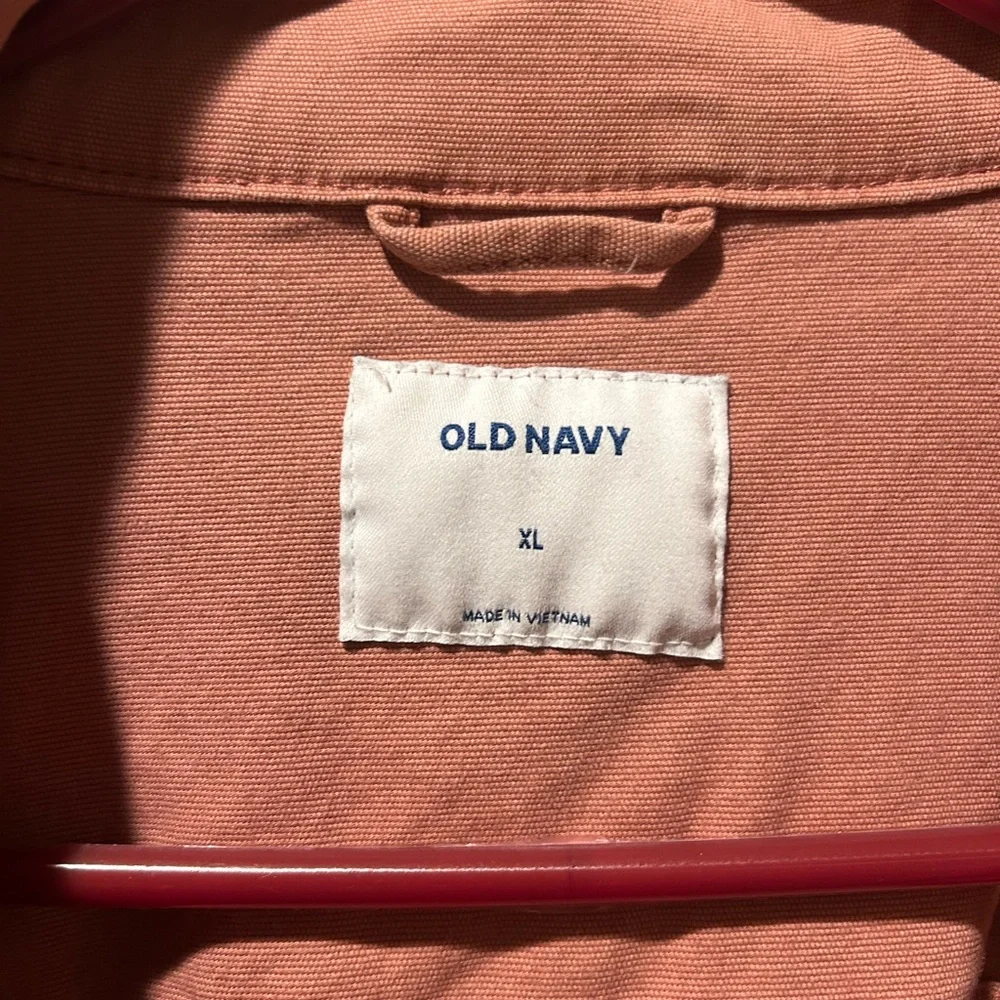 Old Navy Women's Rose Utility Jacket with Drawstring Waist - Picture 3 of 5